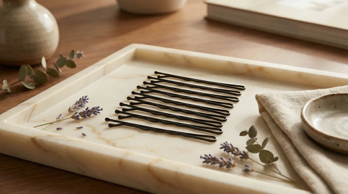 Black Bobby Pins. Pack of 25 sold by Charming Charlie