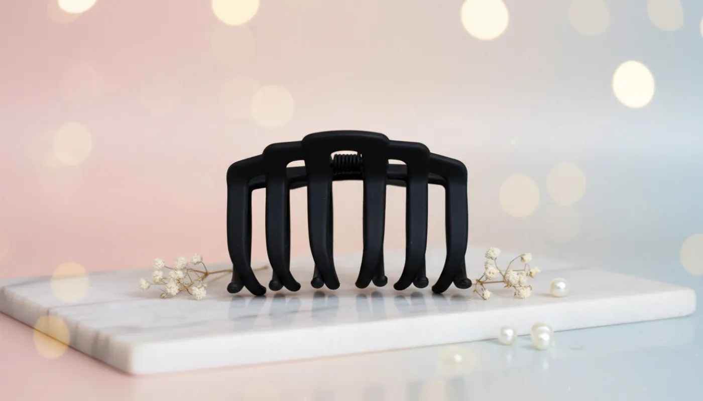 Medium Black Hair Clamp sold by Charming Charlie