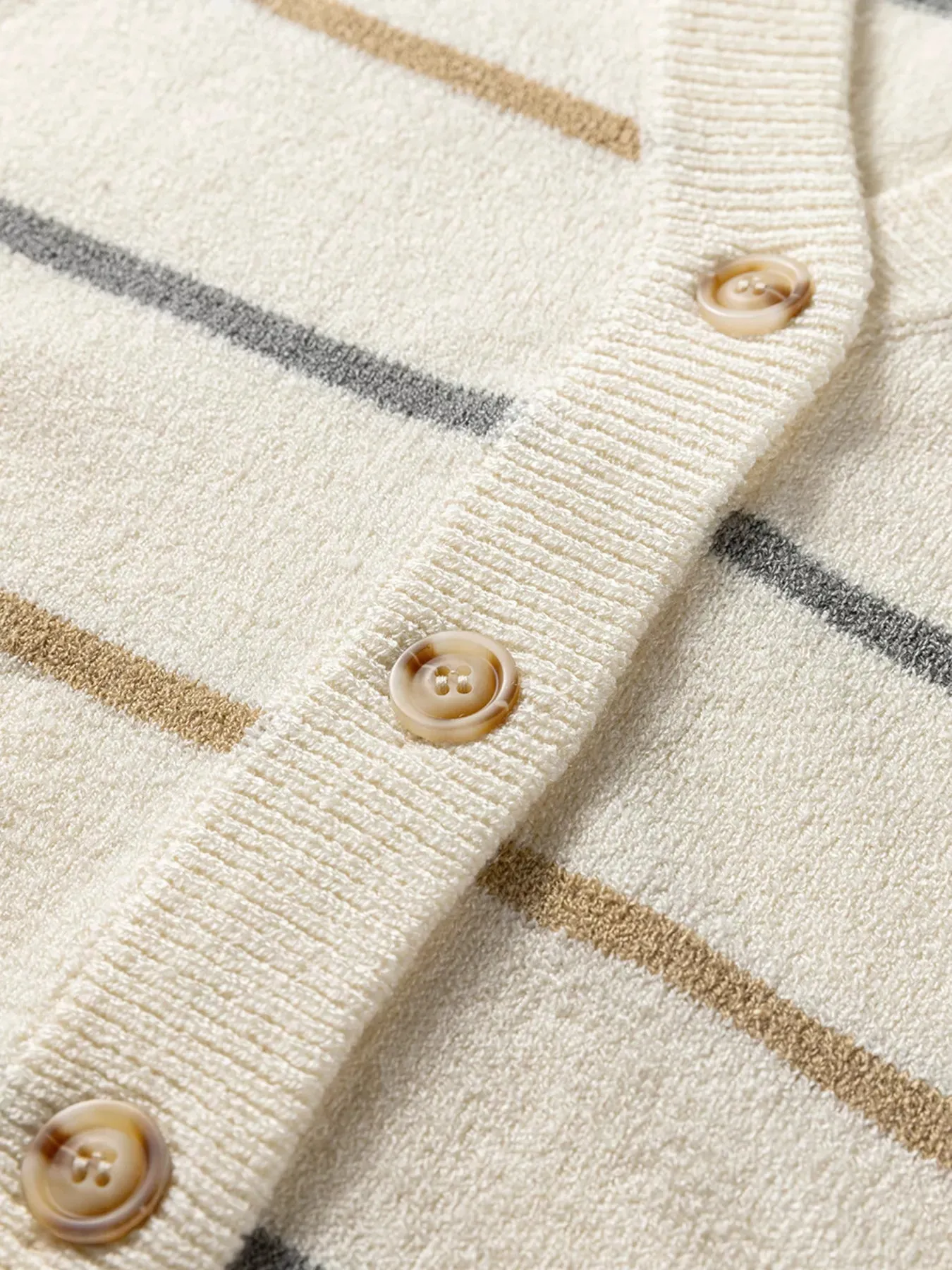 Striped Button-Down Sweater Vest sold by Charming Charlie product image thumbnail 5