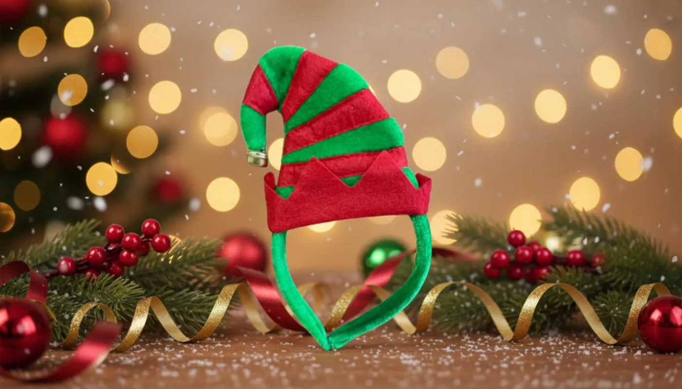 Festive Elf Hat Headband sold by Charming Charlie