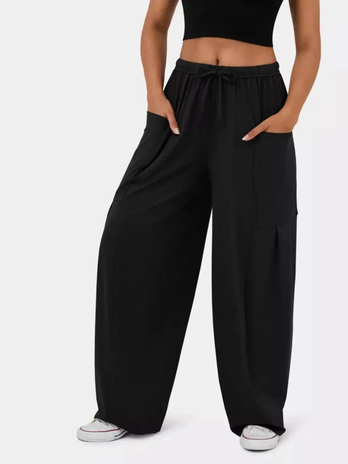 Relaxed Fit Drawstring Pants sold by Charming Charlie