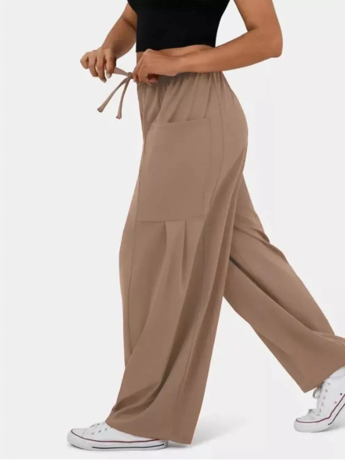 Relaxed Fit Drawstring Pants sold by Charming Charlie product image thumbnail 5