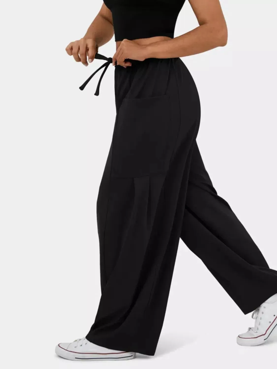 Relaxed Fit Drawstring Pants sold by Charming Charlie product image thumbnail 2