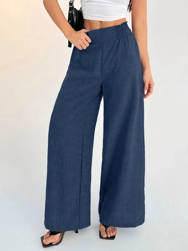 Elastic Waist Wide Leg Pants sold by Charming Charlie