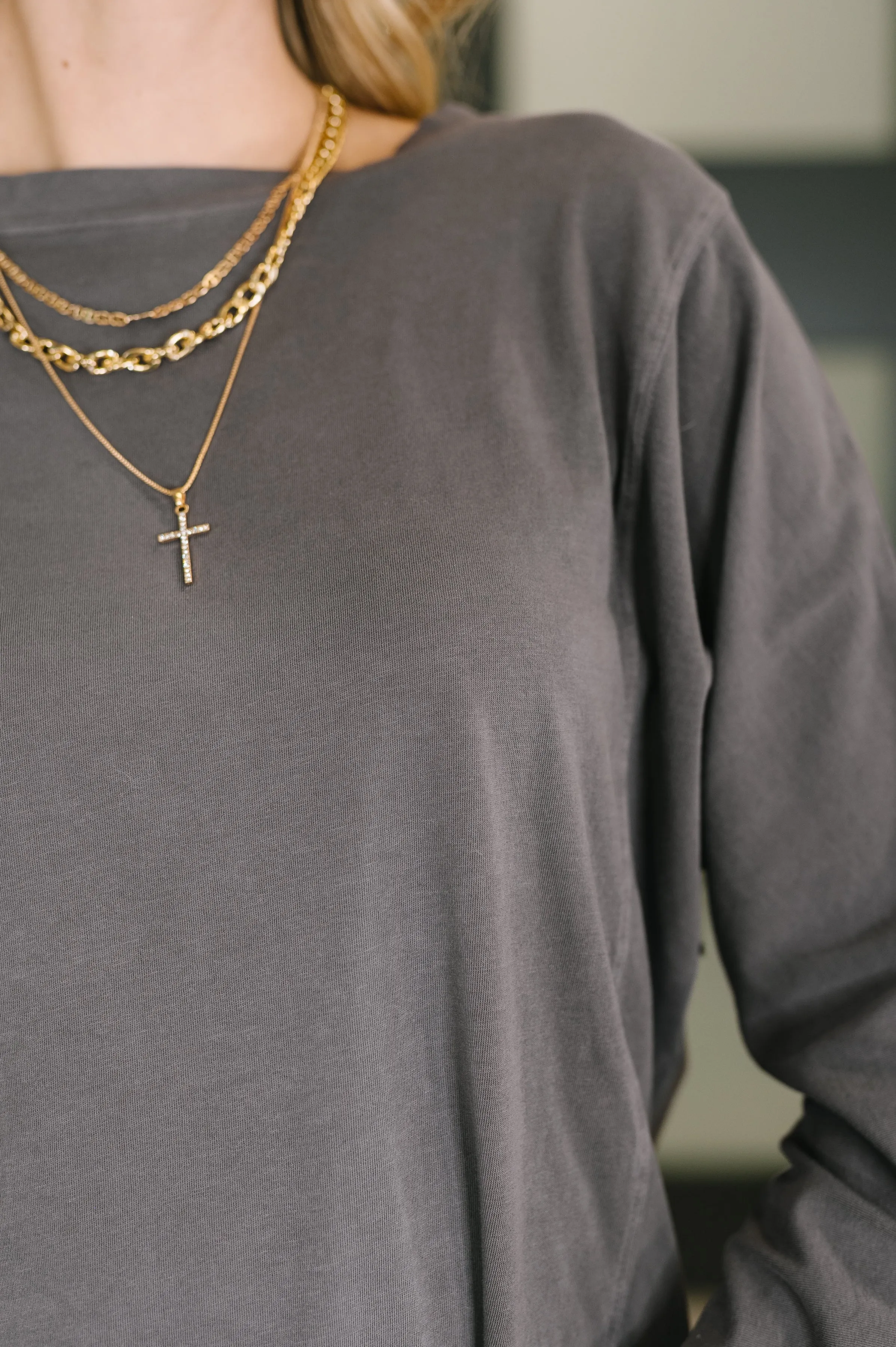 Dedicated Dolman Sleeve Top sold by Charming Charlie product image thumbnail 2