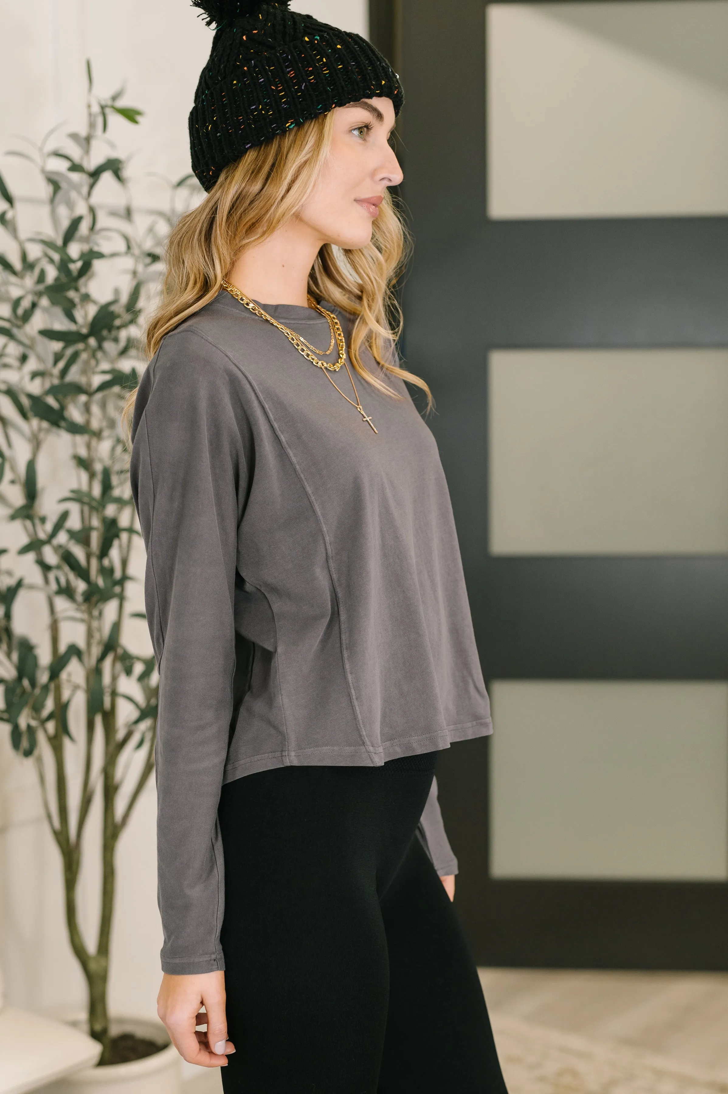 Dedicated Dolman Sleeve Top sold by Charming Charlie product image thumbnail 4