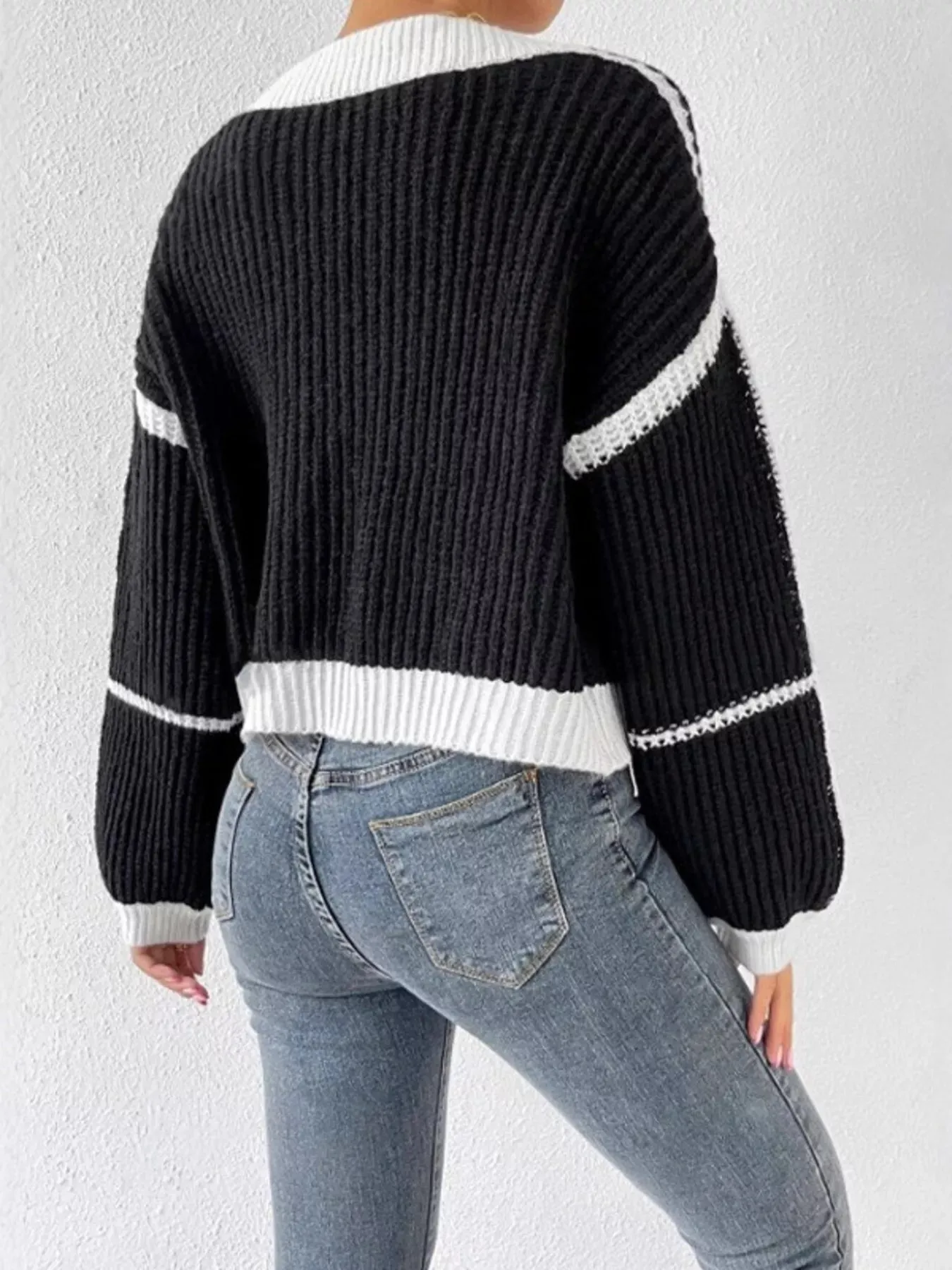 Open Front Long Sleeve Cardigan sold by Charming Charlie product image thumbnail 2
