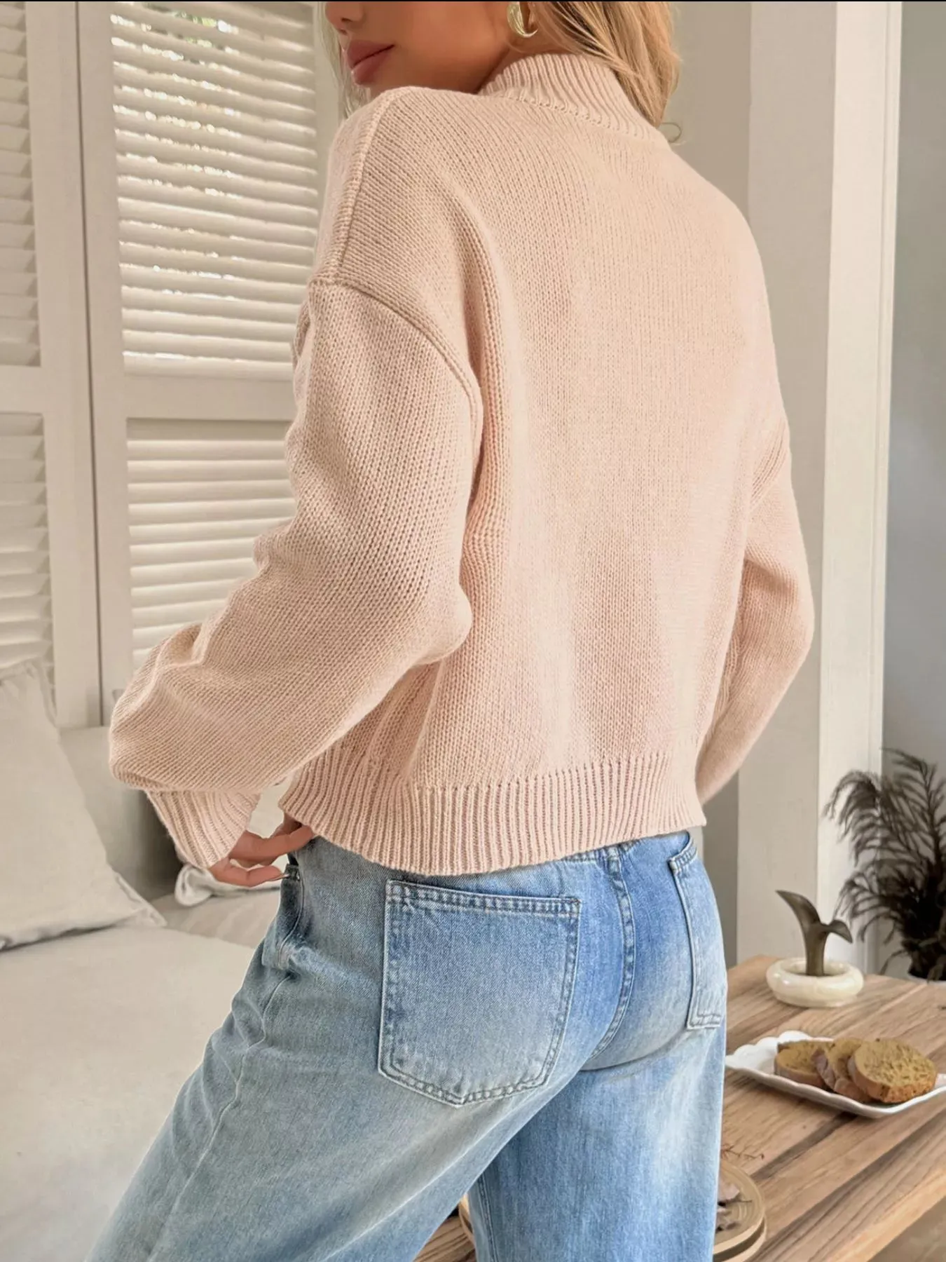 Button-Down Knit Cardigan sold by Charming Charlie product image thumbnail 3