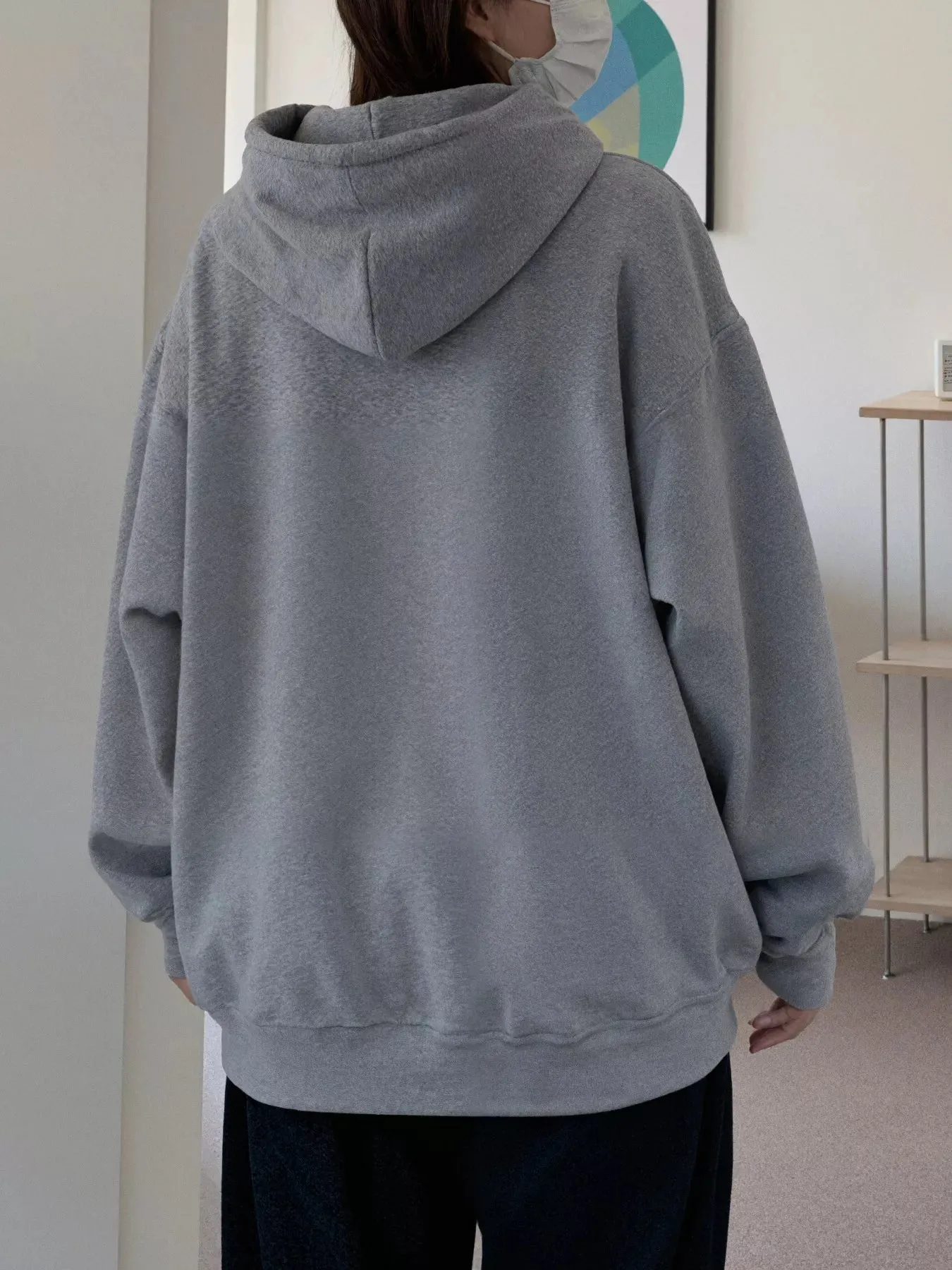 Kangaroo Pocket Drawstring Hoodie sold by Charming Charlie product image thumbnail 3