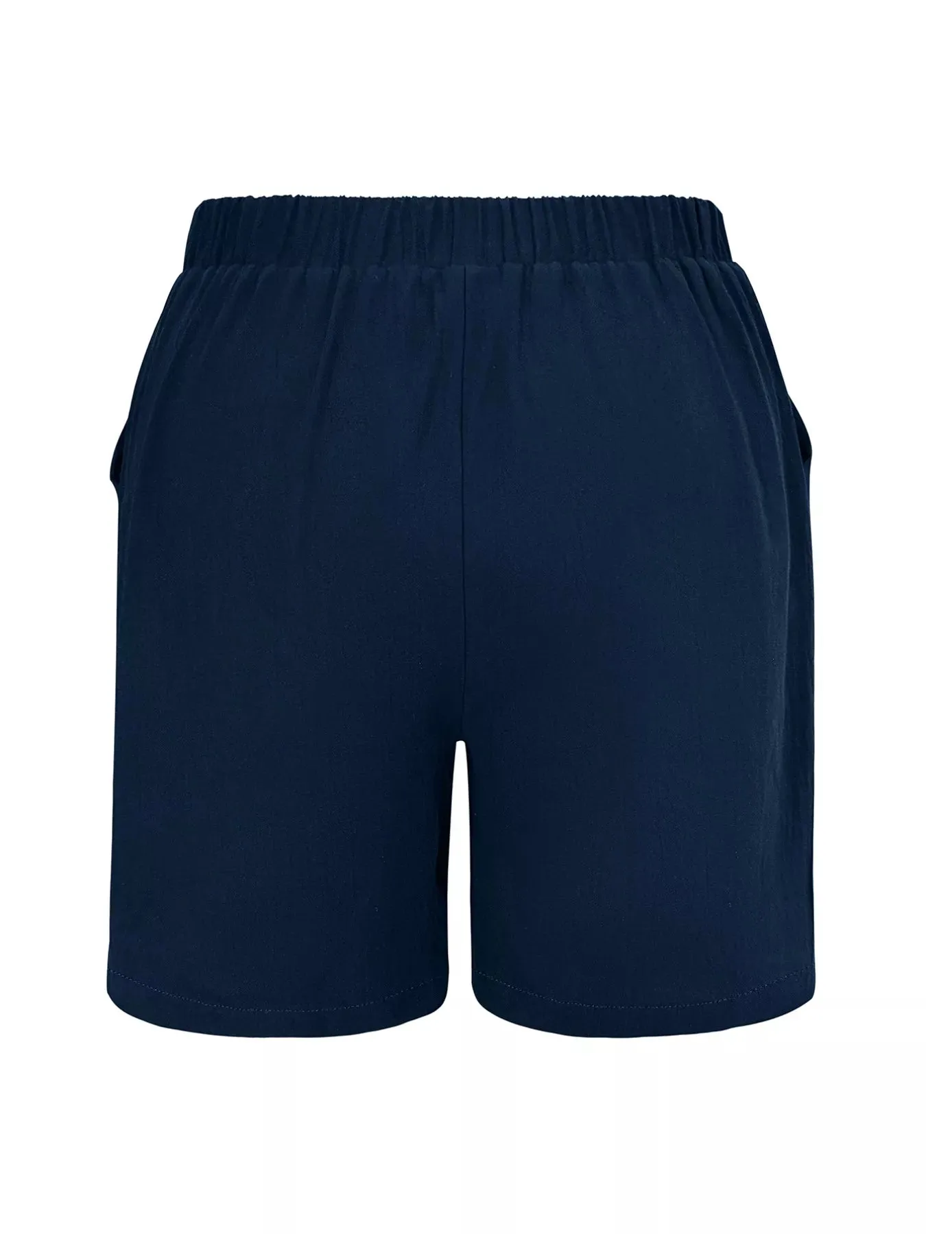 Plus Size Elastic Waist Casual Shorts sold by Charming Charlie product image thumbnail 4