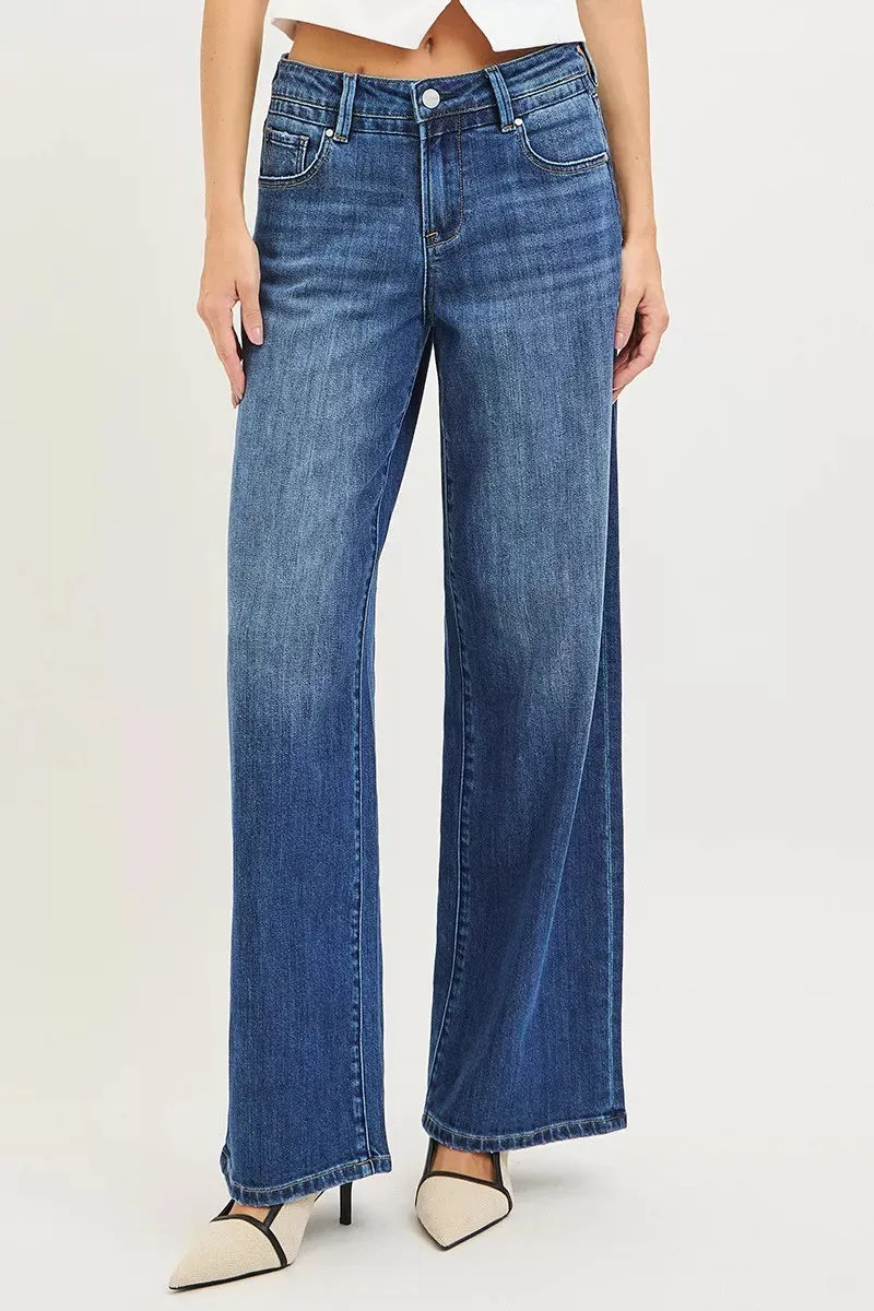 RISEN Slouchy Baggy Jeans with Pockets sold by Charming Charlie product image thumbnail 3