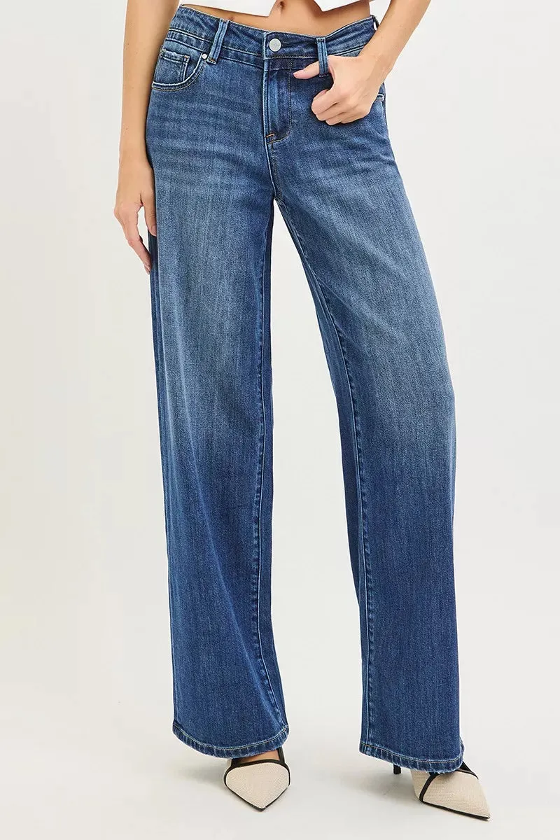 RISEN Slouchy Baggy Jeans with Pockets sold by Charming Charlie product image thumbnail 2