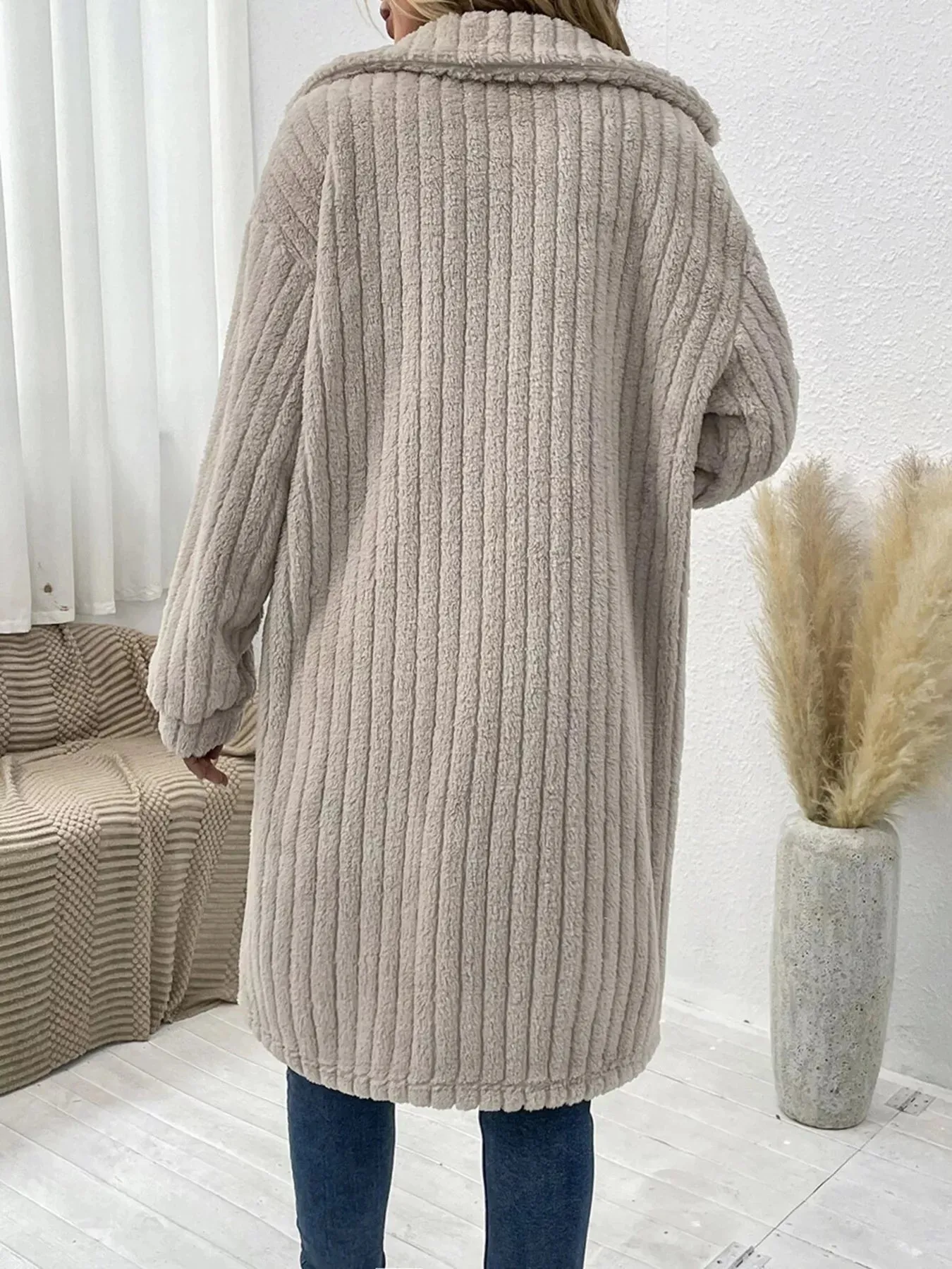 Button-Down Longline Outerwear sold by Charming Charlie product image thumbnail 5