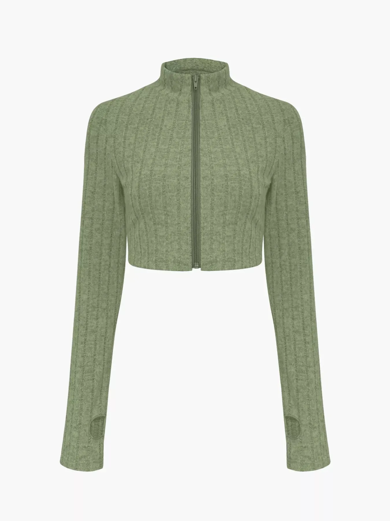 Ribbed Knit Crop Top and Flare Pants Set sold by Charming Charlie product image thumbnail 5