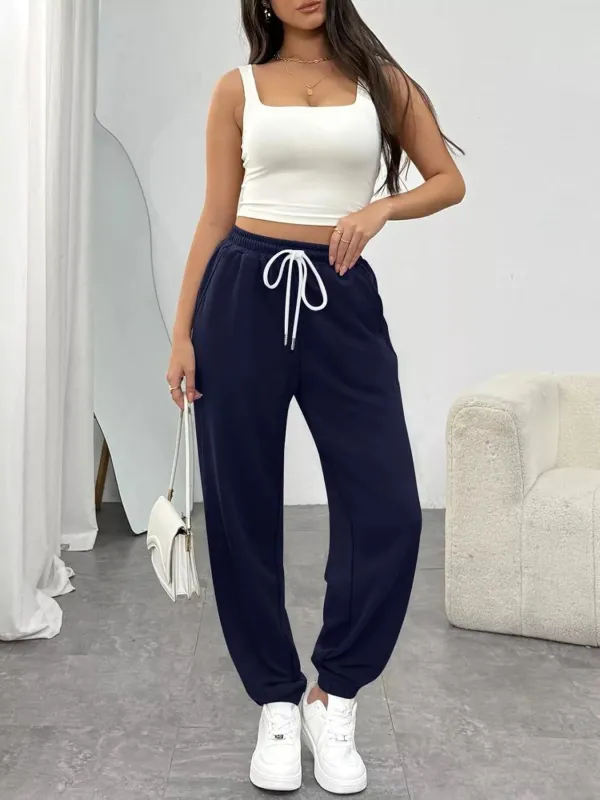 Drawstring Waist Joggers sold by Charming Charlie