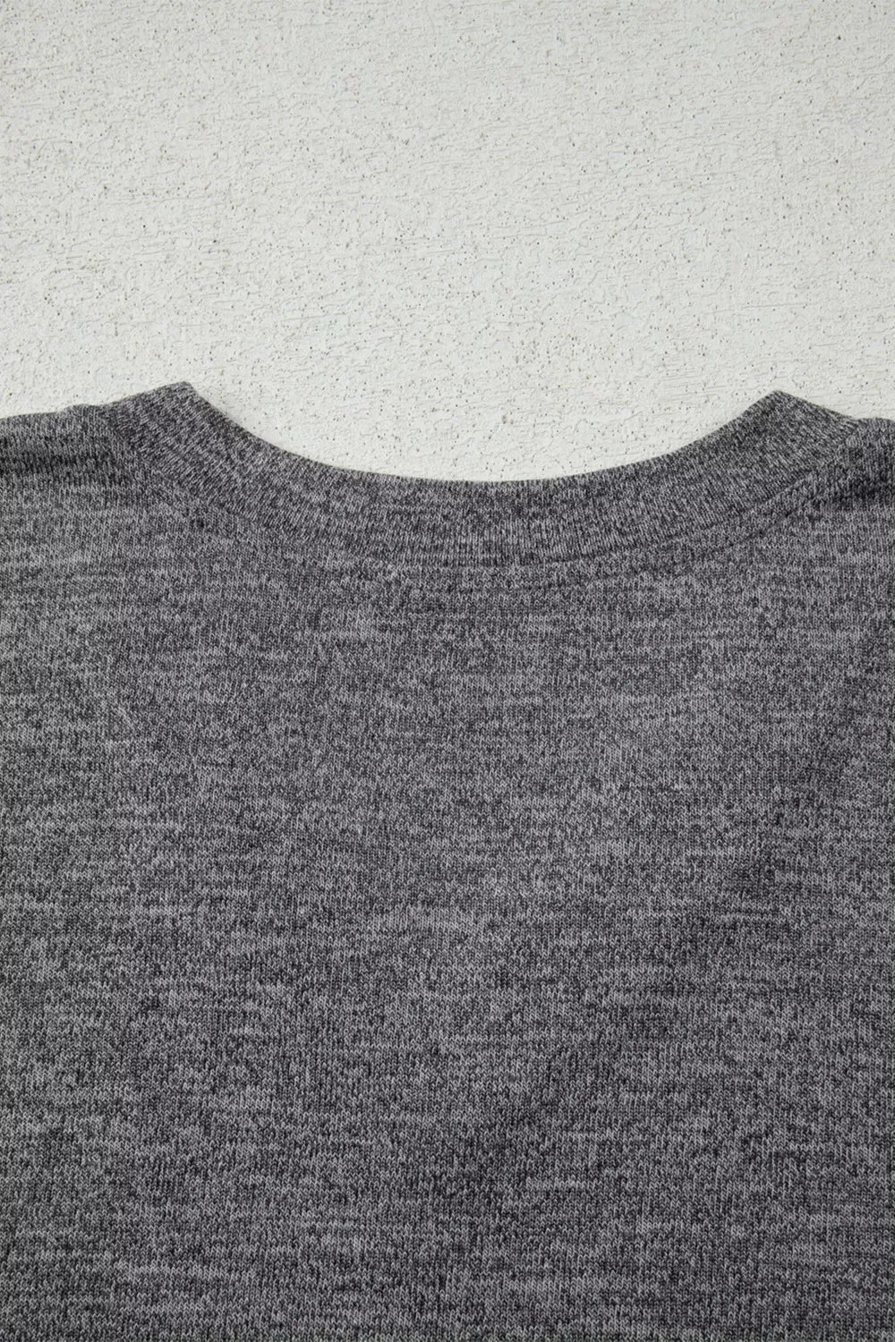 3pcs V Neck T Shirt and Ribbon Knot Pants Lounge Set with Open Duster sold by Charming Charlie product image thumbnail 4