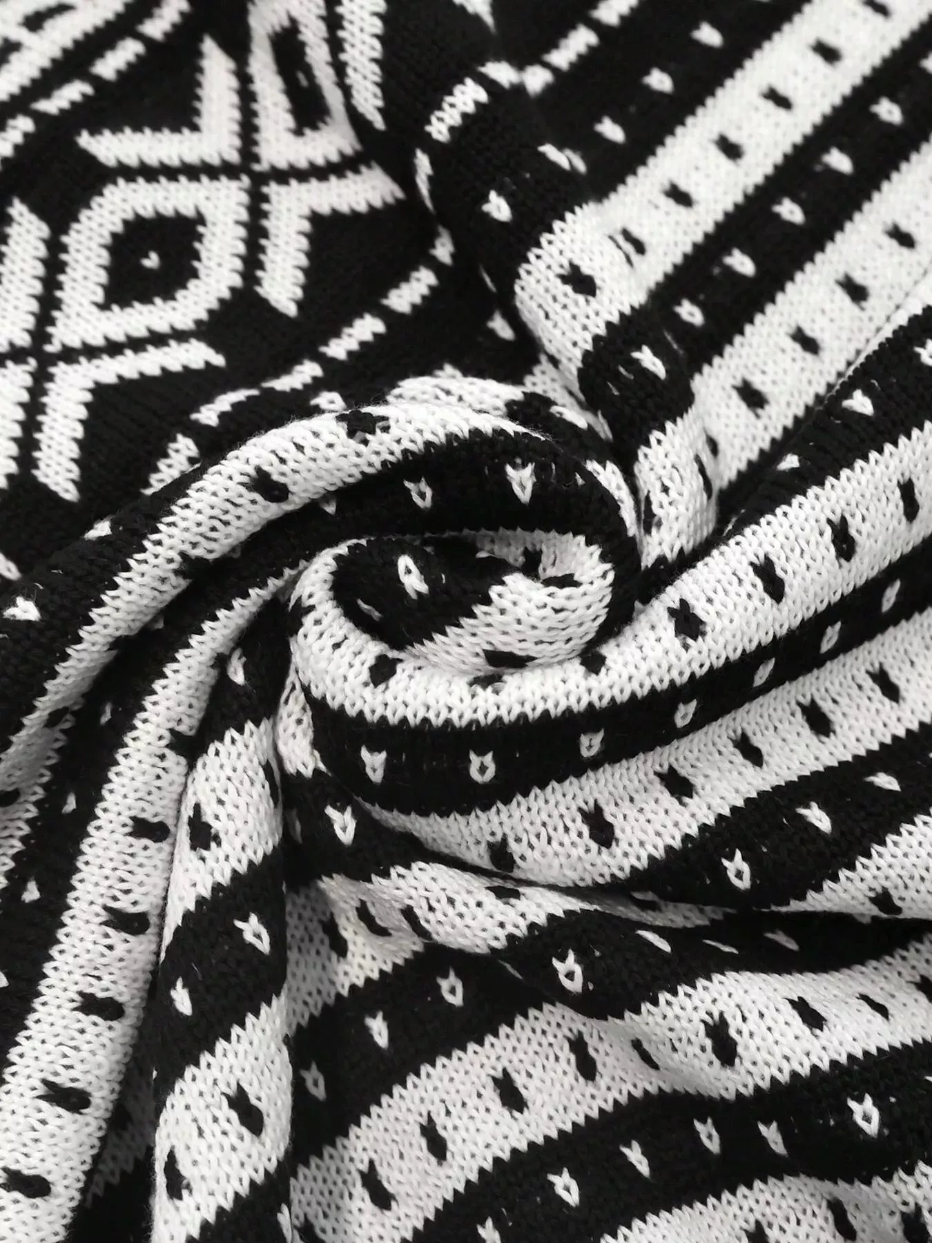 Striped Button Up Knit Cardigan sold by Charming Charlie product image thumbnail 5