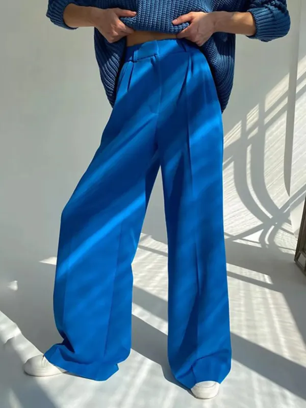 Wide Leg Pleated Pants sold by Charming Charlie