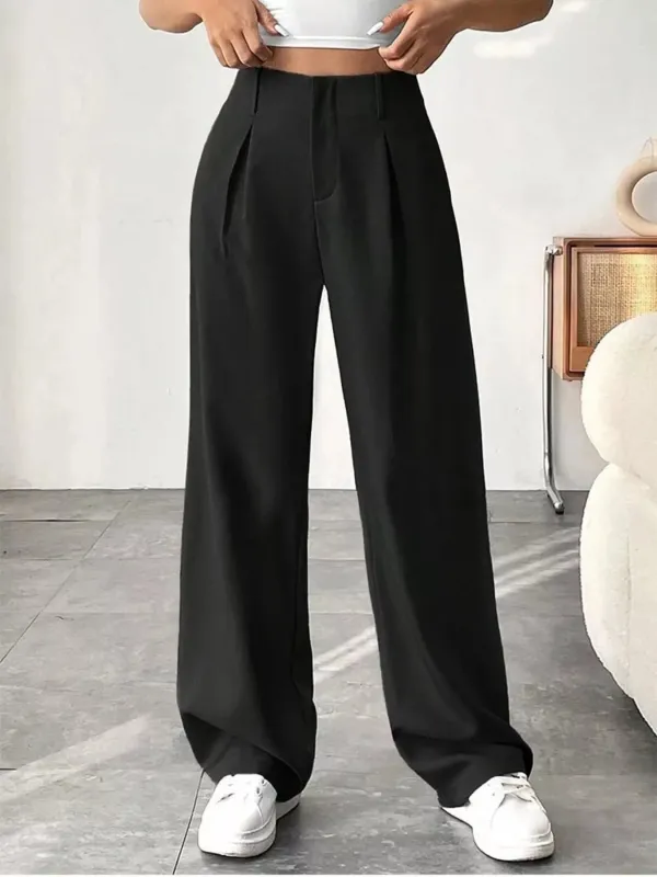 Wide Leg Pleated Pants sold by Charming Charlie