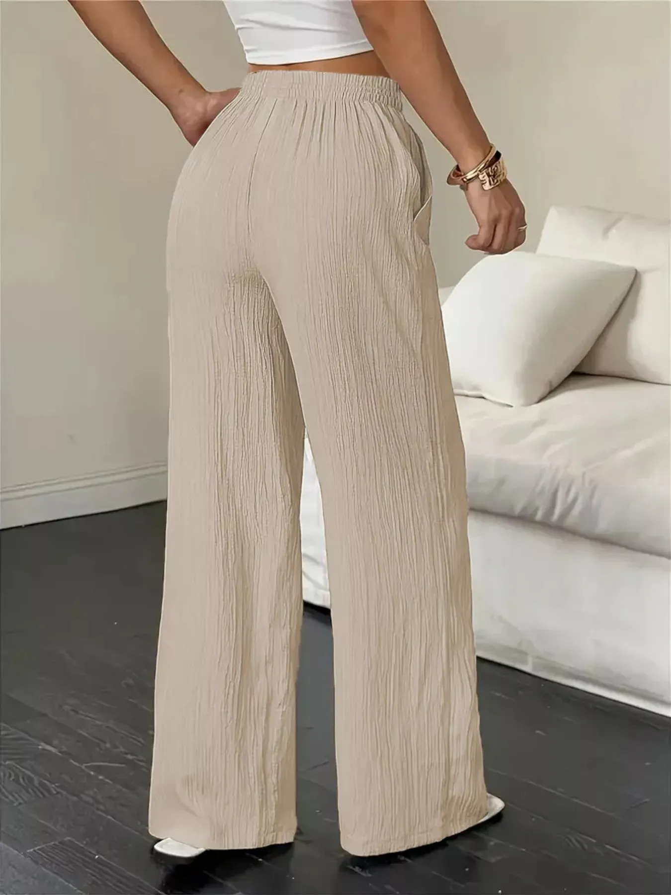 Wide Leg Pants with Drawstring sold by Charming Charlie product image thumbnail 2