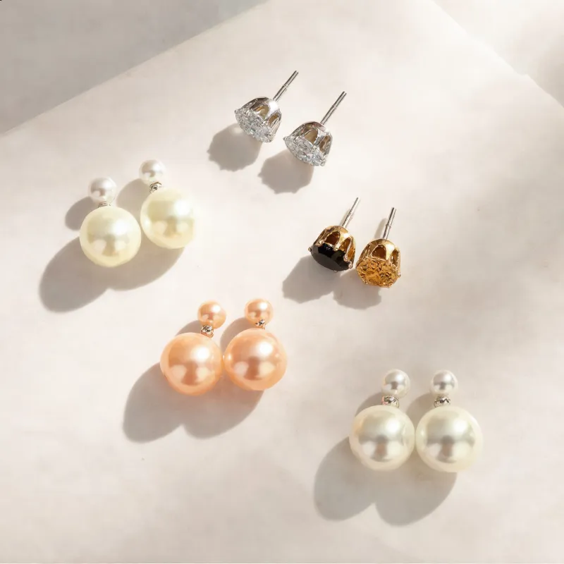Chic Double-Sided "Front & Back" Earrings made by Charming Charlie