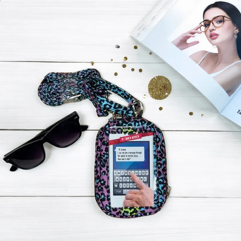 Leopard Print Touchscreen Phone Wallet. sold by Charming Charlie