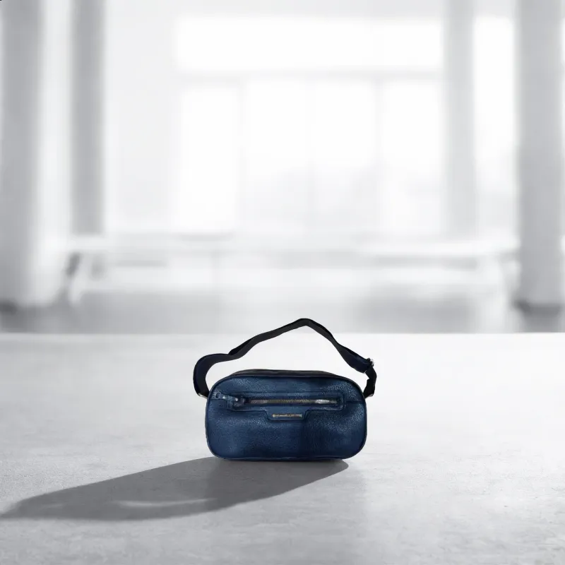 Black Leather Crossbody Bag made by Charming Charlie