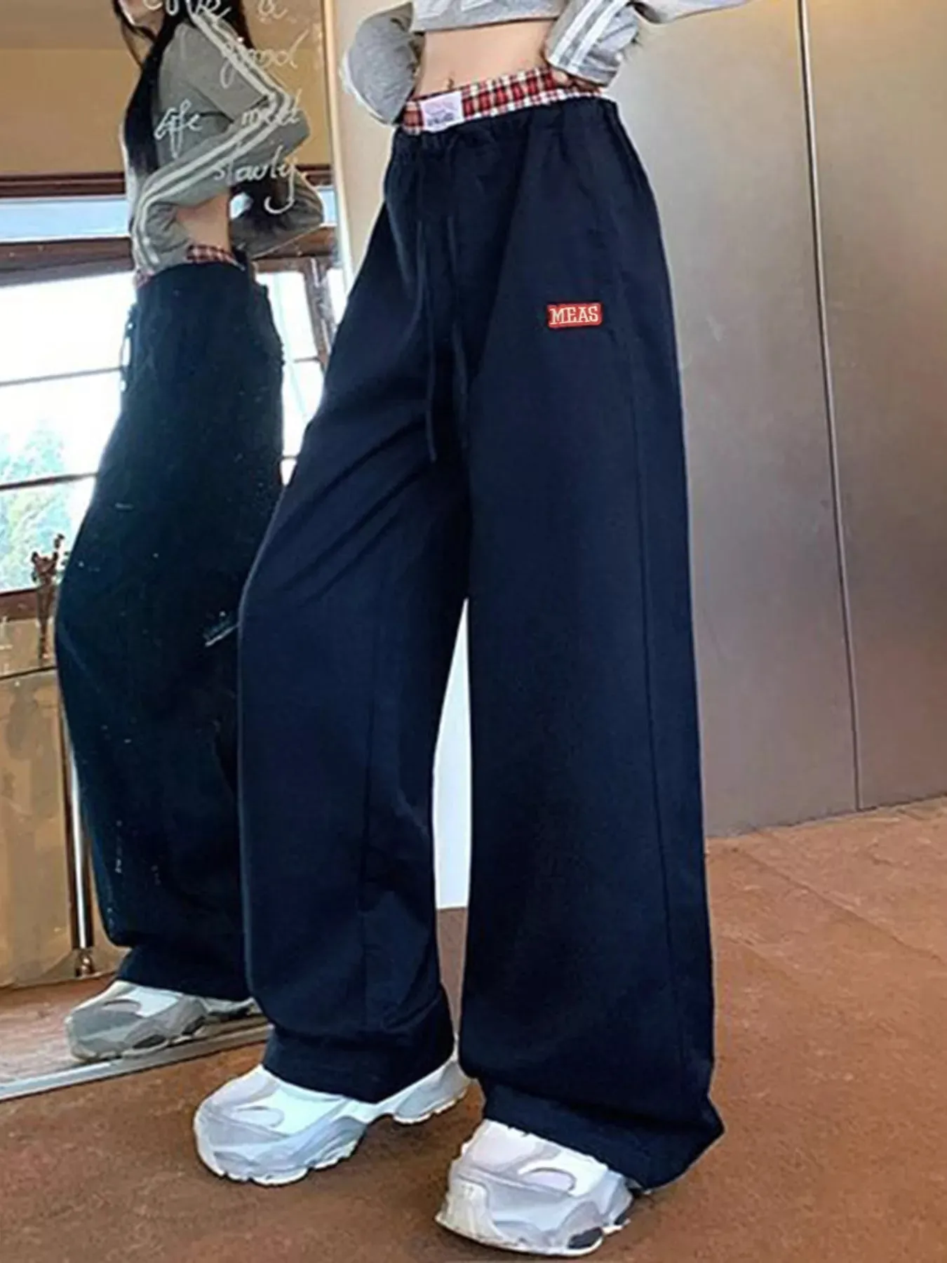 Wide Leg Drawstring Casual Pants sold by Charming Charlie product image thumbnail 4