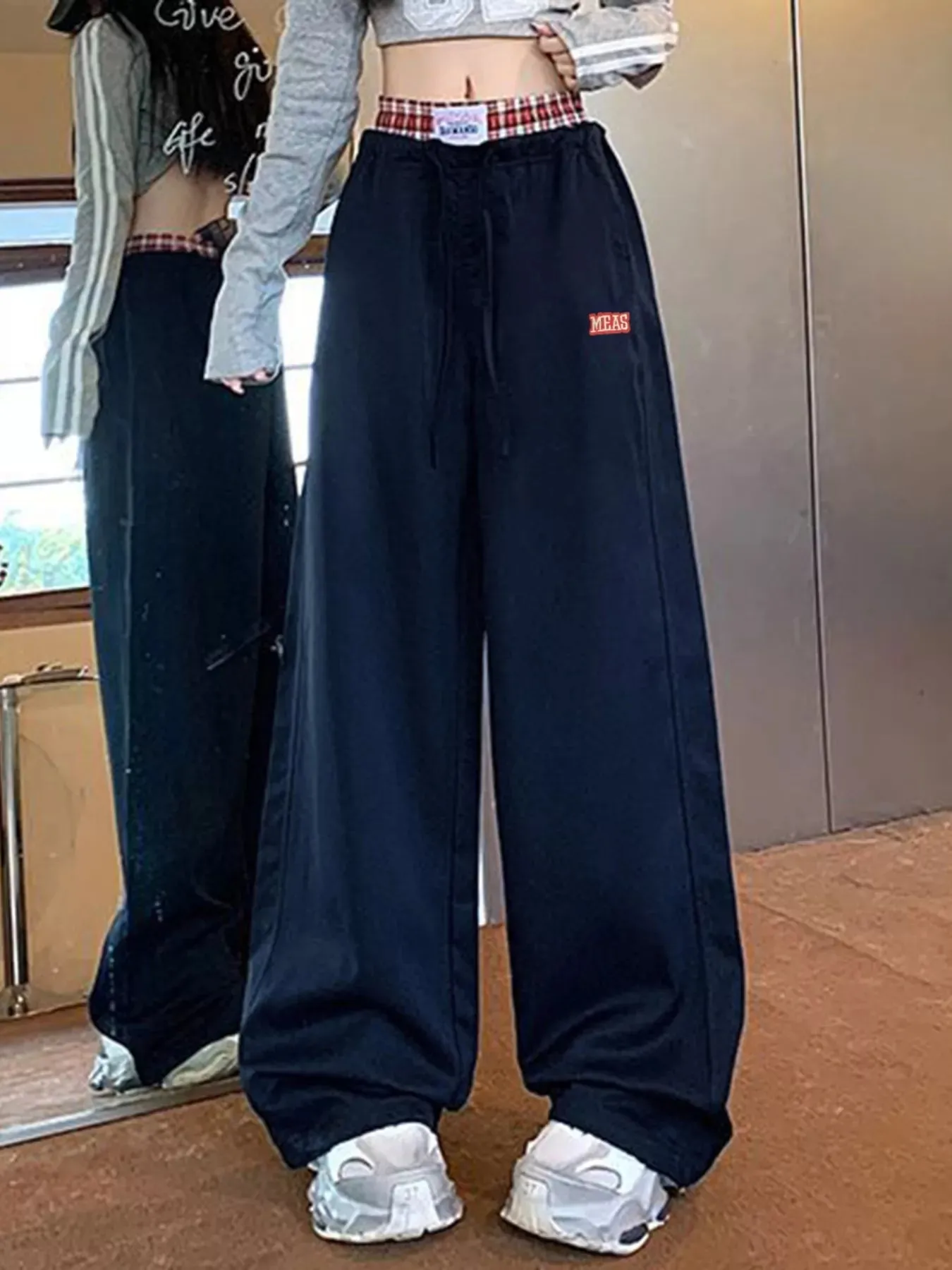 Wide Leg Drawstring Casual Pants sold by Charming Charlie product image thumbnail 3