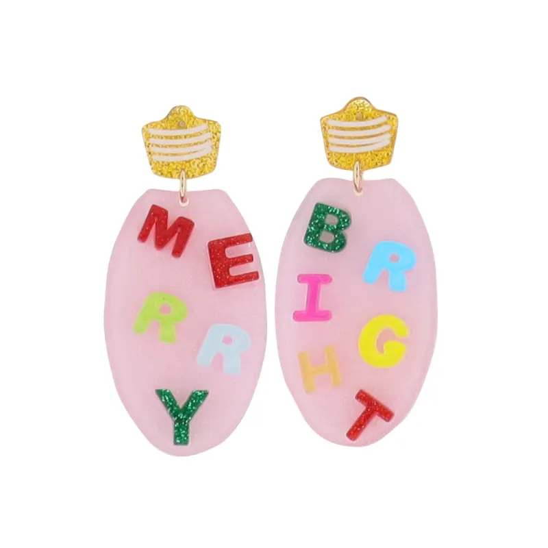 Merry & Bright Christmas Light Earring made by Charming Charlie