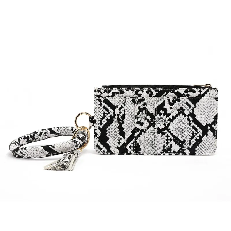 Card Holder Wallet with Round Wrist Strap sold by Charming Charlie