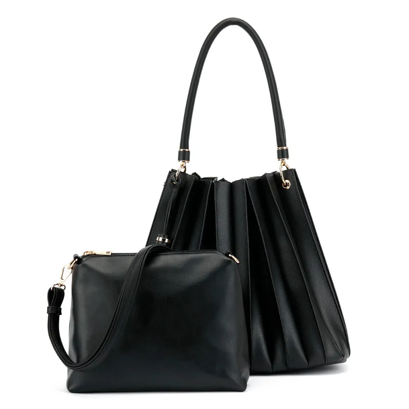 2 In 1 Accoridion Hobo sold by Charming Charlie