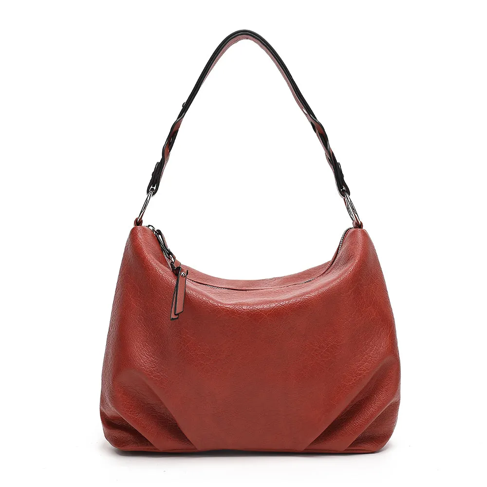 Braided Handle Slouchy Hobo sold by Charming Charlie