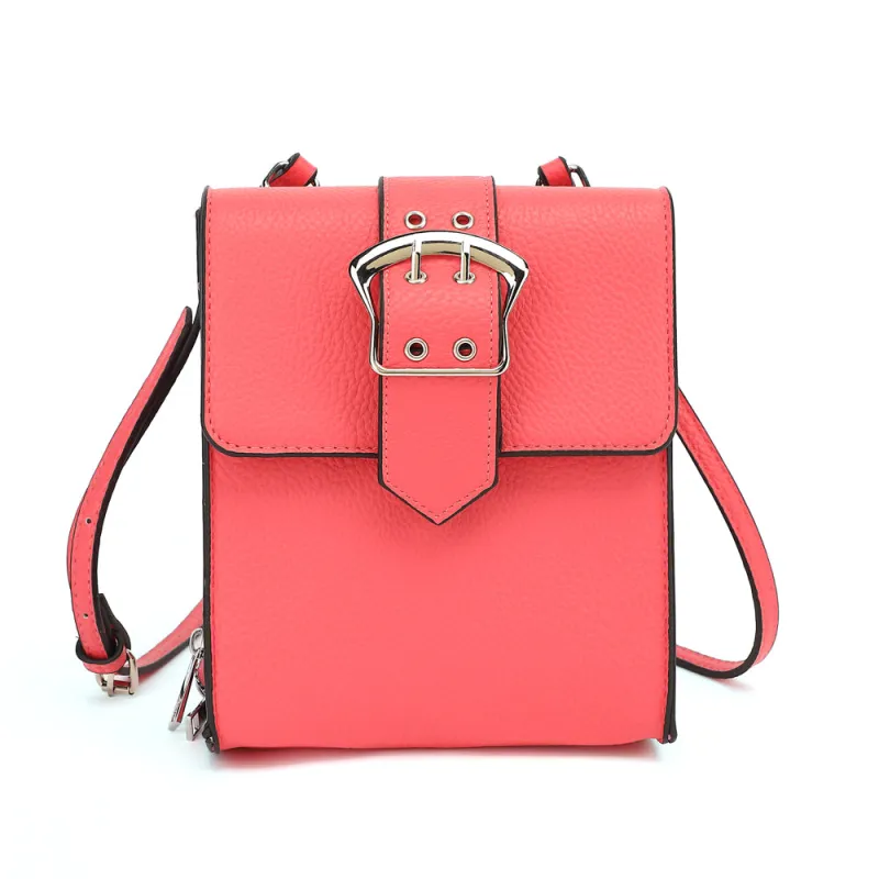 North South Organizer Crossbody with Buckle Detail sold by Charming Charlie