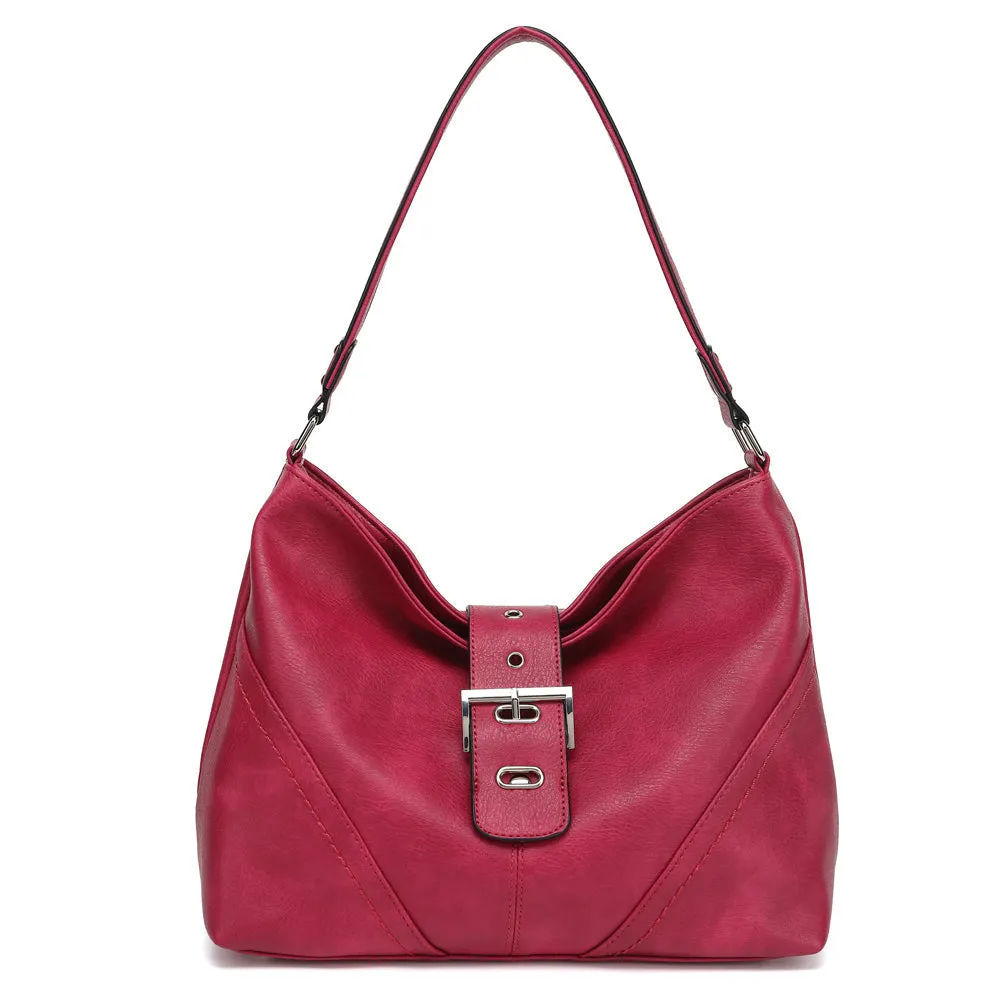 Slouchy Hobo with Buckle Tab Over sold by Charming Charlie product image thumbnail 2