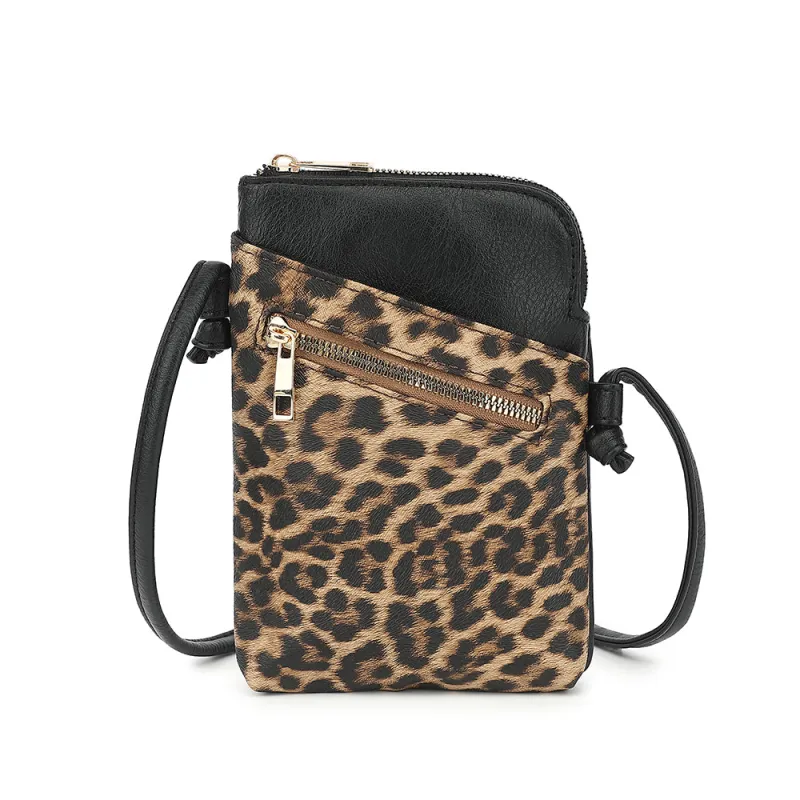 Leopard Print Crossbody sold by Charming Charlie
