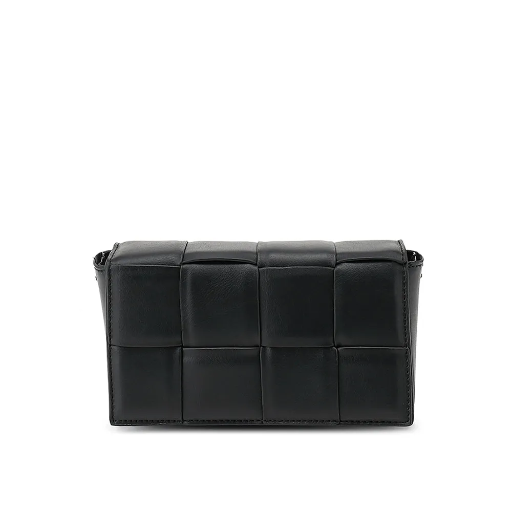 Woven Flap Crossbody sold by Charming Charlie product image thumbnail 2