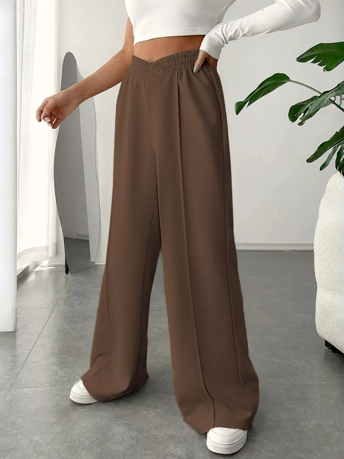 Wide Leg High Waist Pants sold by Charming Charlie product image thumbnail 4