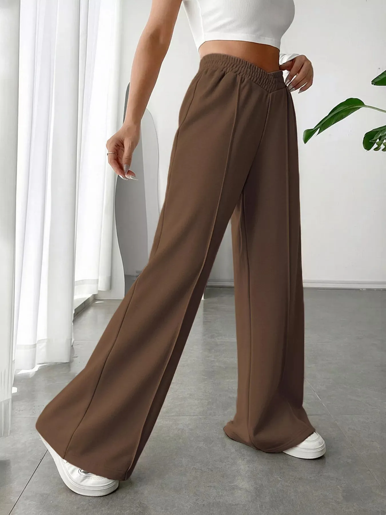 Wide Leg High Waist Pants sold by Charming Charlie product image thumbnail 3
