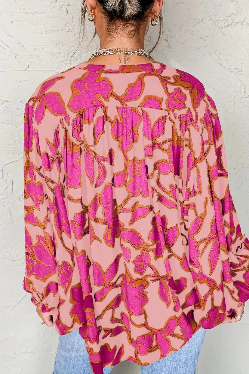 Printed Button Up Shirt sold by Charming Charlie product image thumbnail 2