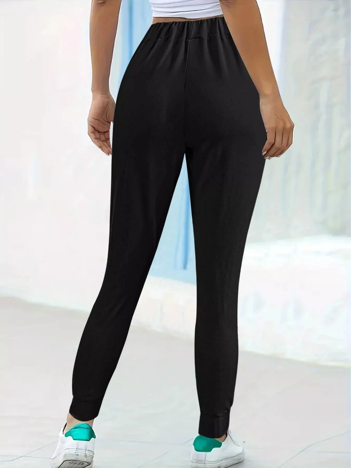 Comfortable Elastic Waist Casual Pants sold by Charming Charlie product image thumbnail 2