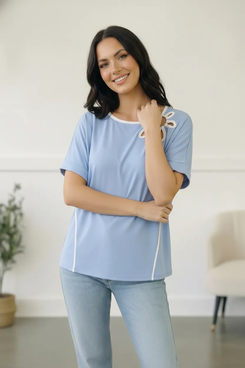 Bluebell Petal Ring Top sold by Charming Charlie product image thumbnail 3