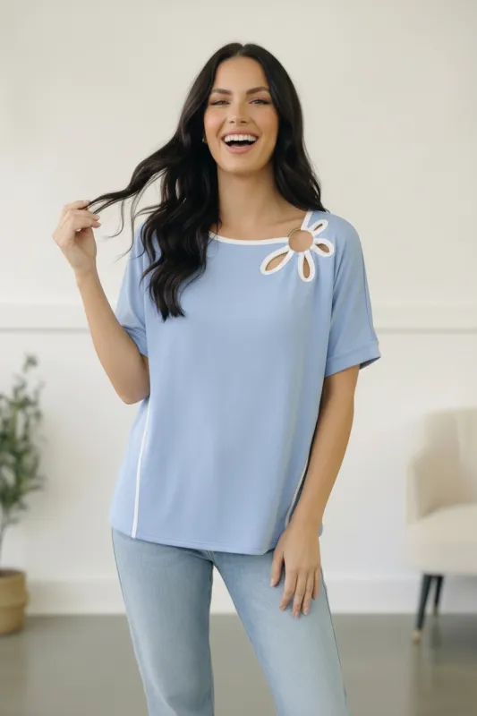 Bluebell Petal Ring Top made by Charming Charlie