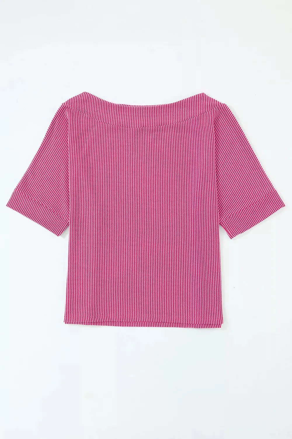 Ribbed Knit Off-Shoulder Blouse sold by Charming Charlie product image thumbnail 4