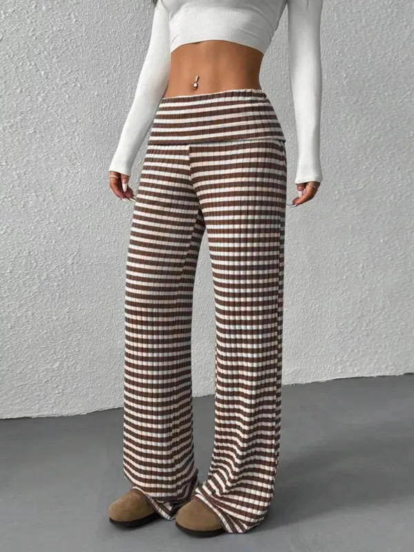 Striped Wide Leg Pants sold by Charming Charlie