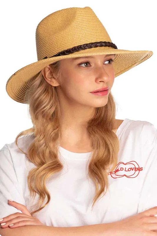 C.C STRAW PANAMA HAT sold by Charming Charlie