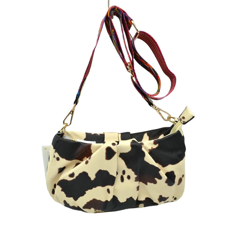 Stylish Purse Cow Print Crossbody Bag made by Charming Charlie