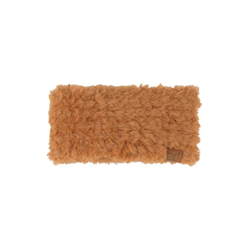 C.C Solid Color Faux Fur Headwrap made by Charming Charlie