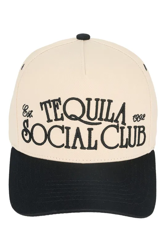 C.C Tequila Social Club Embroidered Trucker Cap sold by Charming Charlie