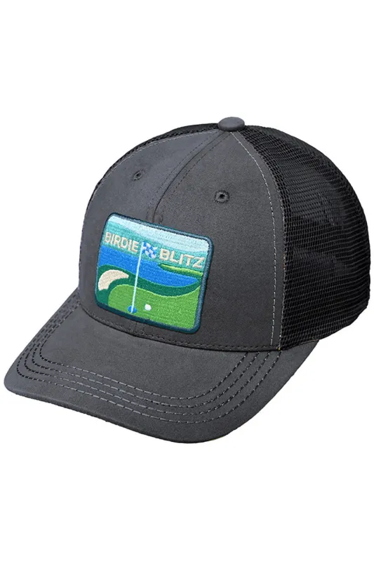 C.C BIRDIE BLITZ Embroidery Patch Baseball Cap made by Charming Charlie